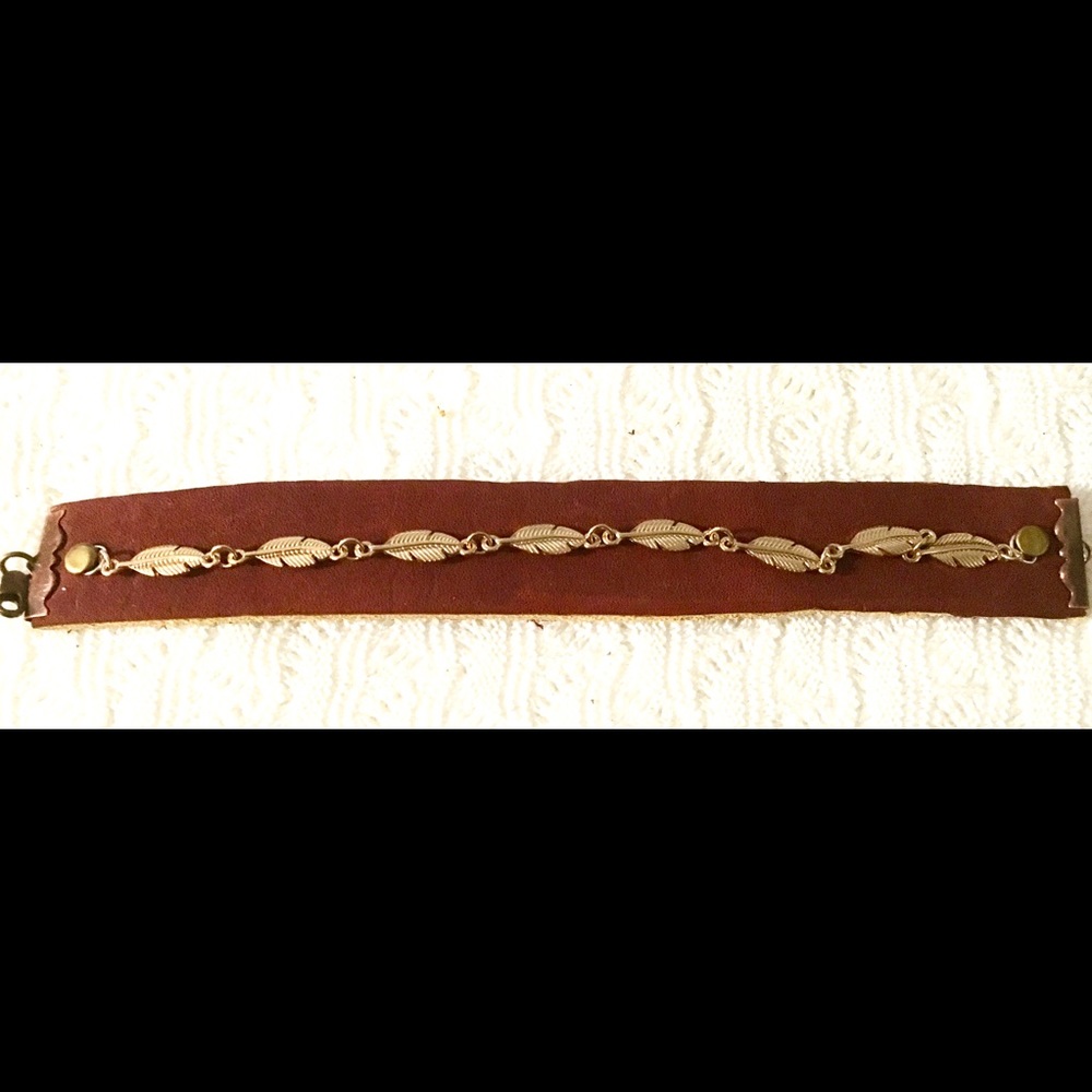 Leather bracelet